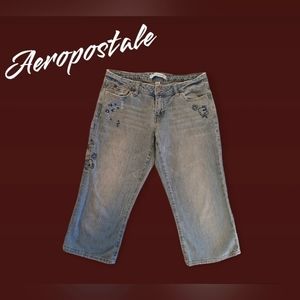 Aeropostale Capri Denim Jeans (Size 7/8)